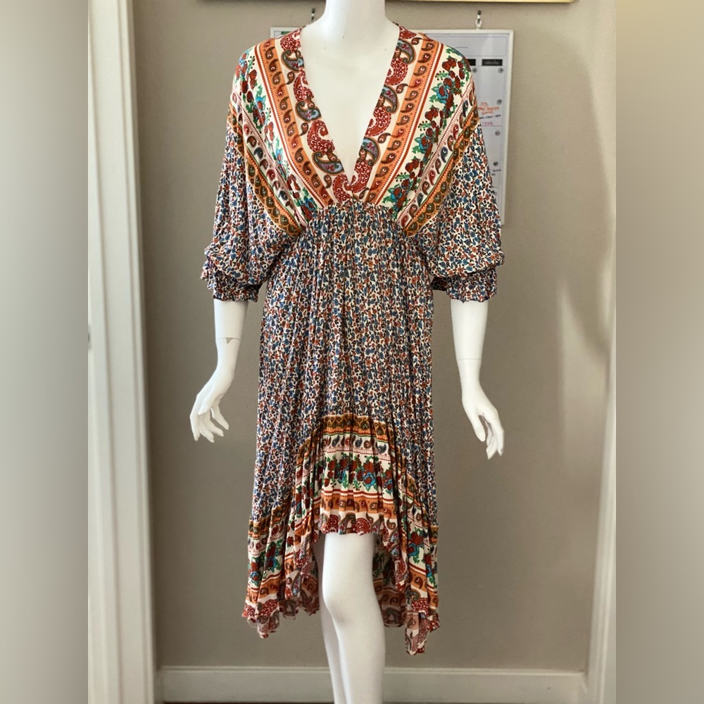 High Low Boho Dress